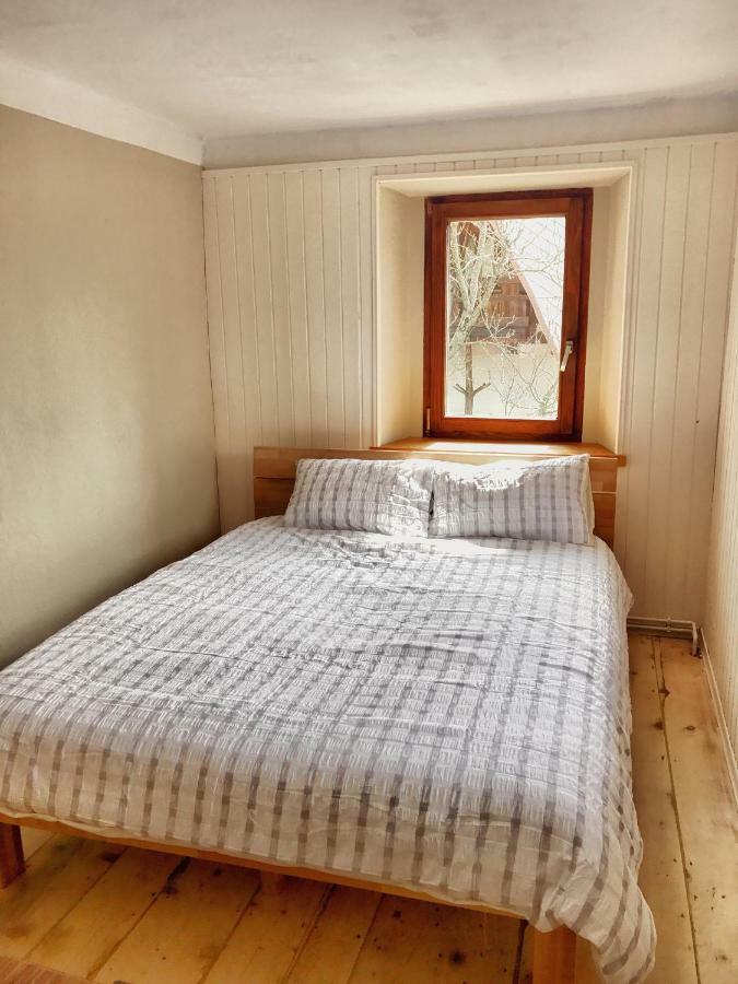 Vila Predel House Log pod Mangartom Exteriér fotografie