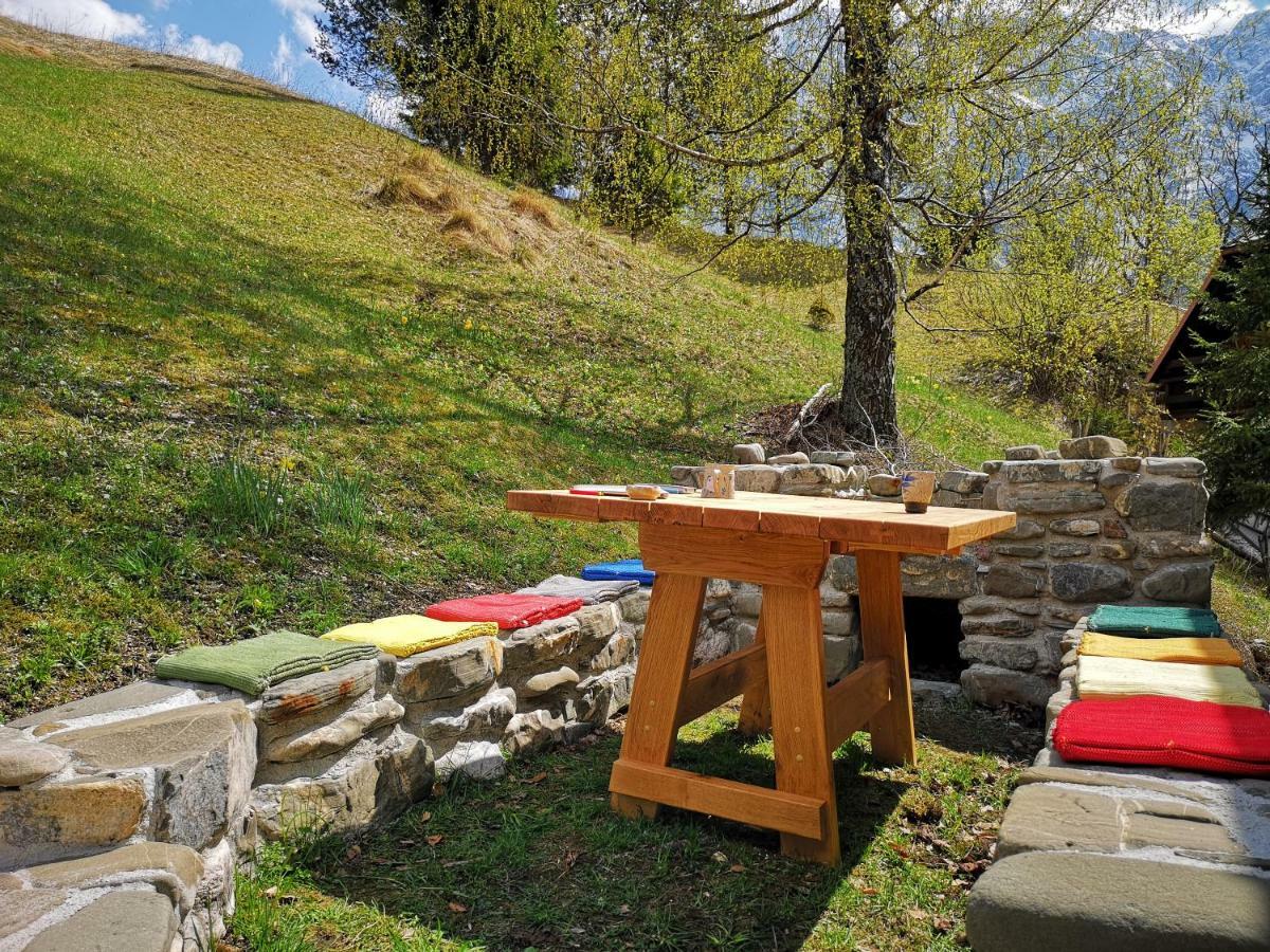 Vila Predel House Log pod Mangartom Exteriér fotografie
