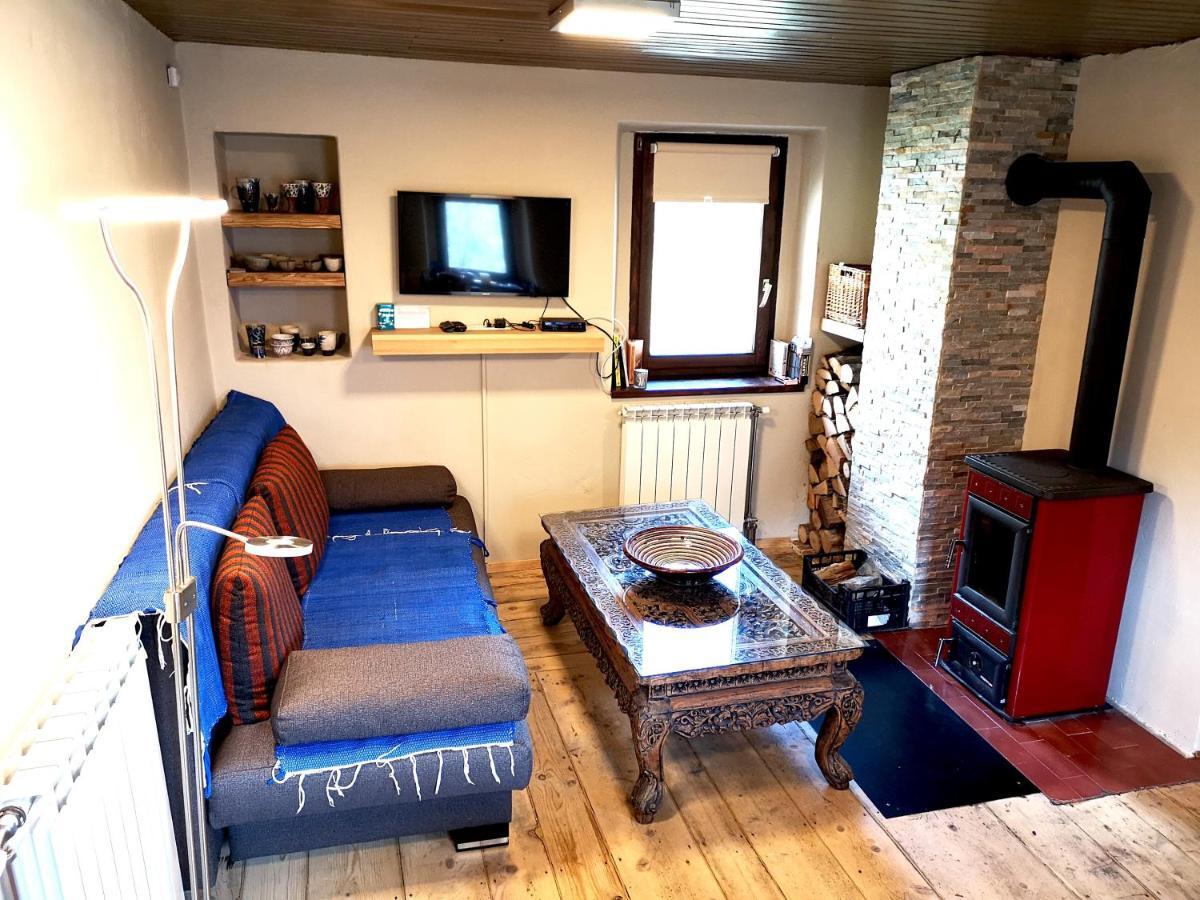 Vila Predel House Log pod Mangartom Exteriér fotografie